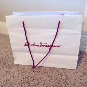 Salvatore Ferragamo empty bag